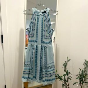 BCBGMaxAzria blue dress